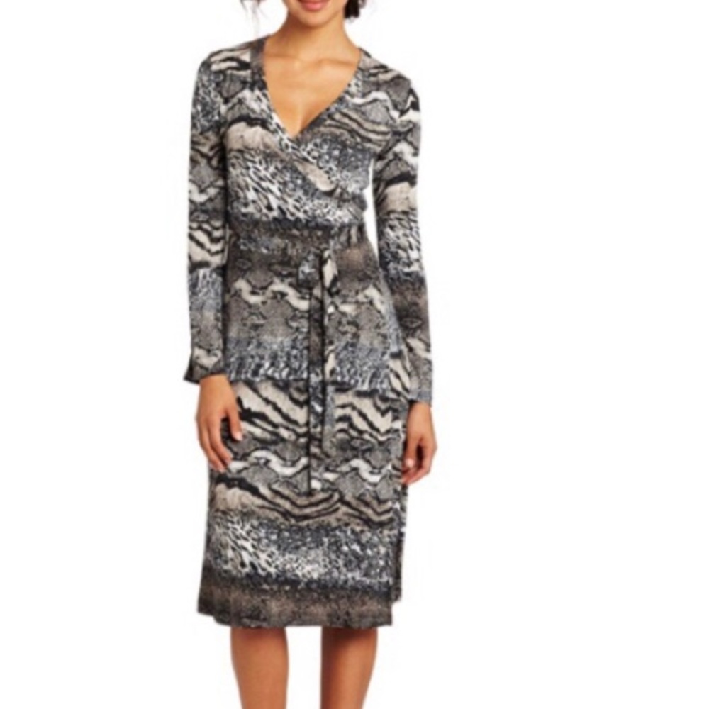 Evolution Python Print Dress